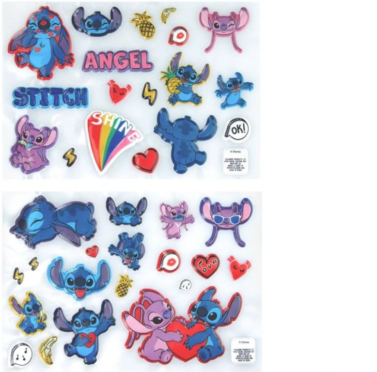 Lilo & Stitch: Stitch a Angel - 3D samolepky