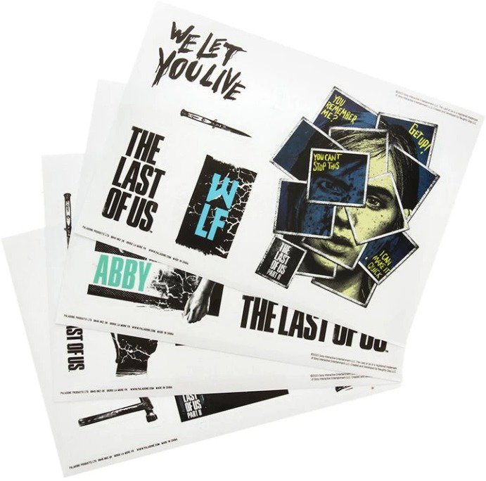 The Last Of Us: Characters - Samolepky na elektroniku