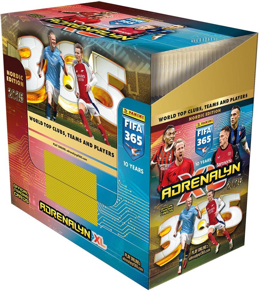 Panini Mega display karet FIFA 365 Adrenalyn XL 2025