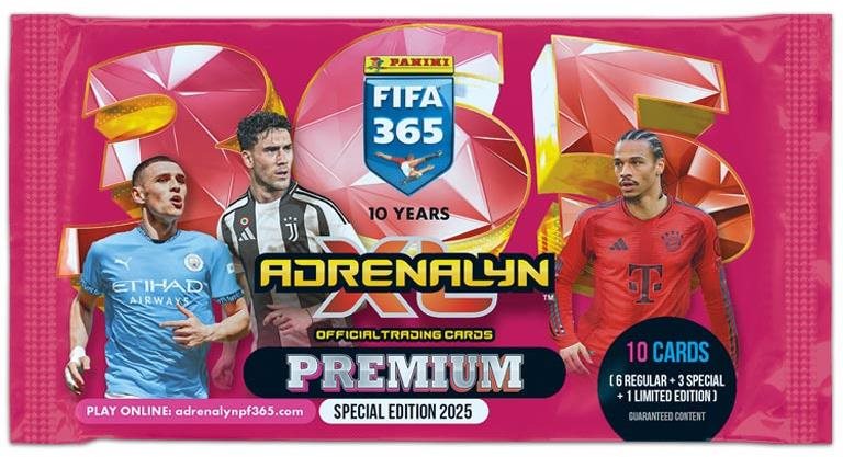 Panini Karty FIFA 365 Adrenalyn XL 2025 Premium