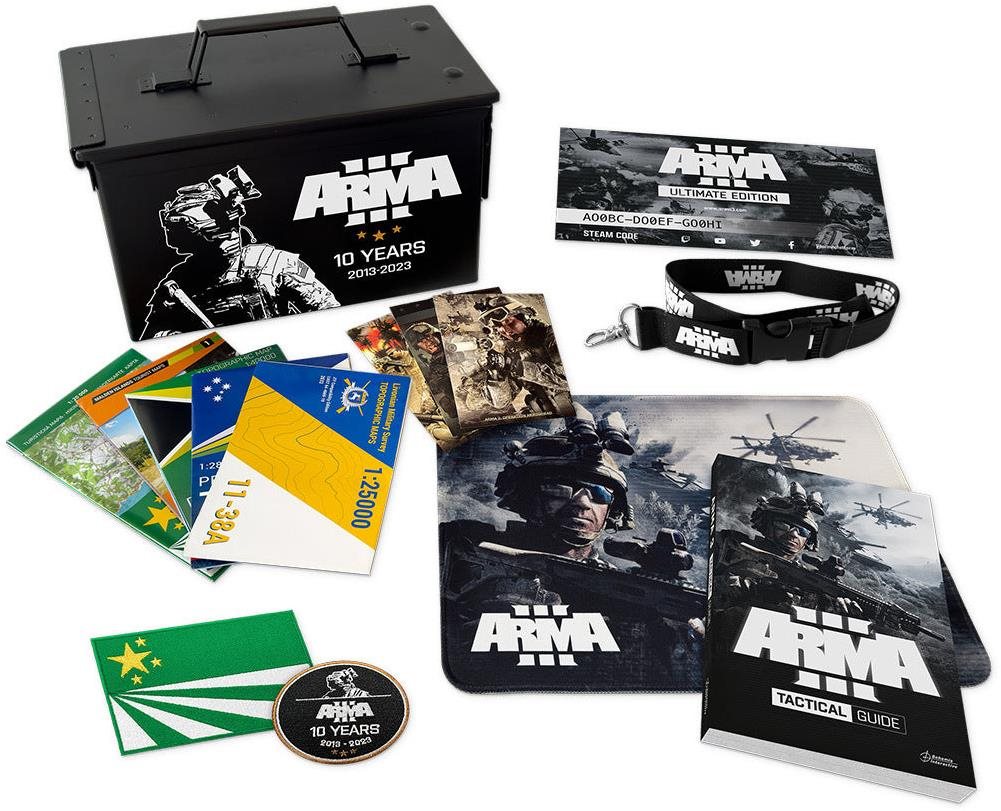 Arma 3 10th Anniversary Merch Ammo Box