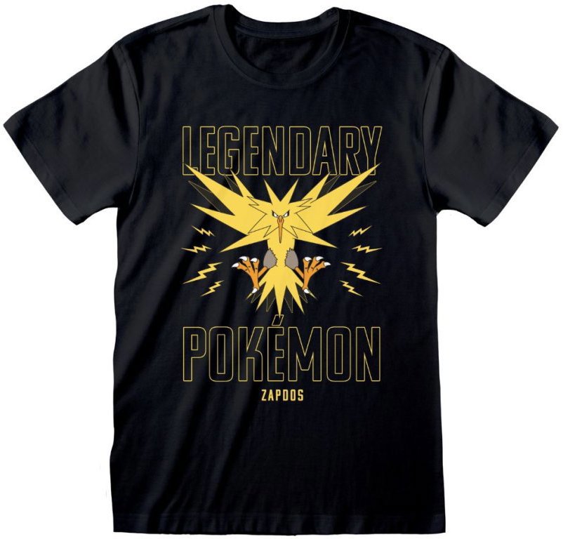 Pokémon: Legendary Zapdos - pánské tričko vel. S