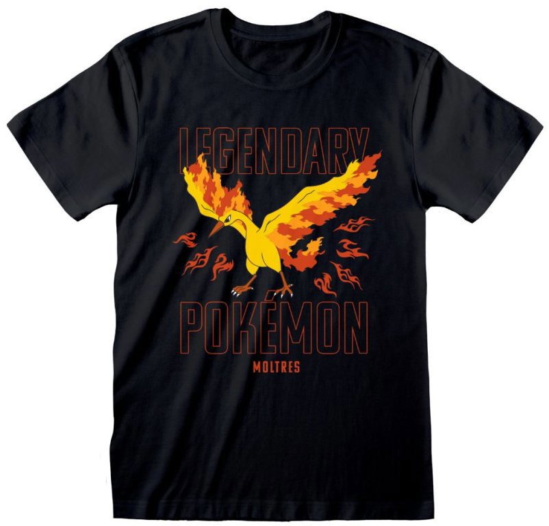 Pokémon: Legendary Moltres - pánské tričko vel. S