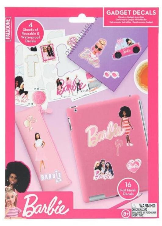 Barbie - samolepky na elektroniku 4 listy
