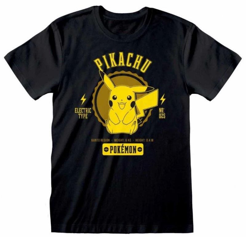 Pokémon: Collegiate Pikachu - pánské tričko 2XL