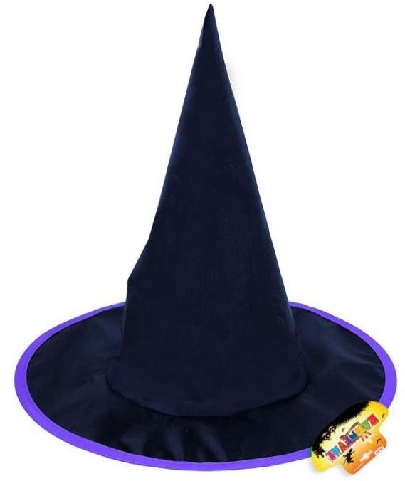 Rappa Klobouk čarodějnice, čaroděj, dětský - halloween