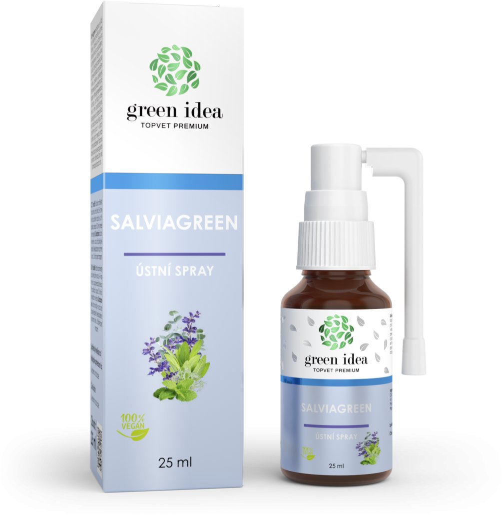 GREEN IDEA Salviagreen - ústní sprej 25 ml