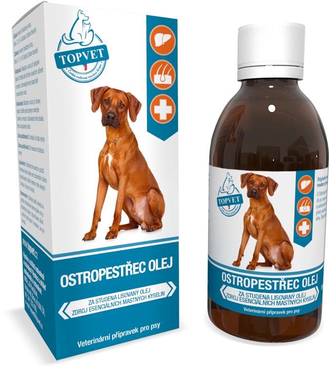 Topvet Ostropestřec olej 200 ml