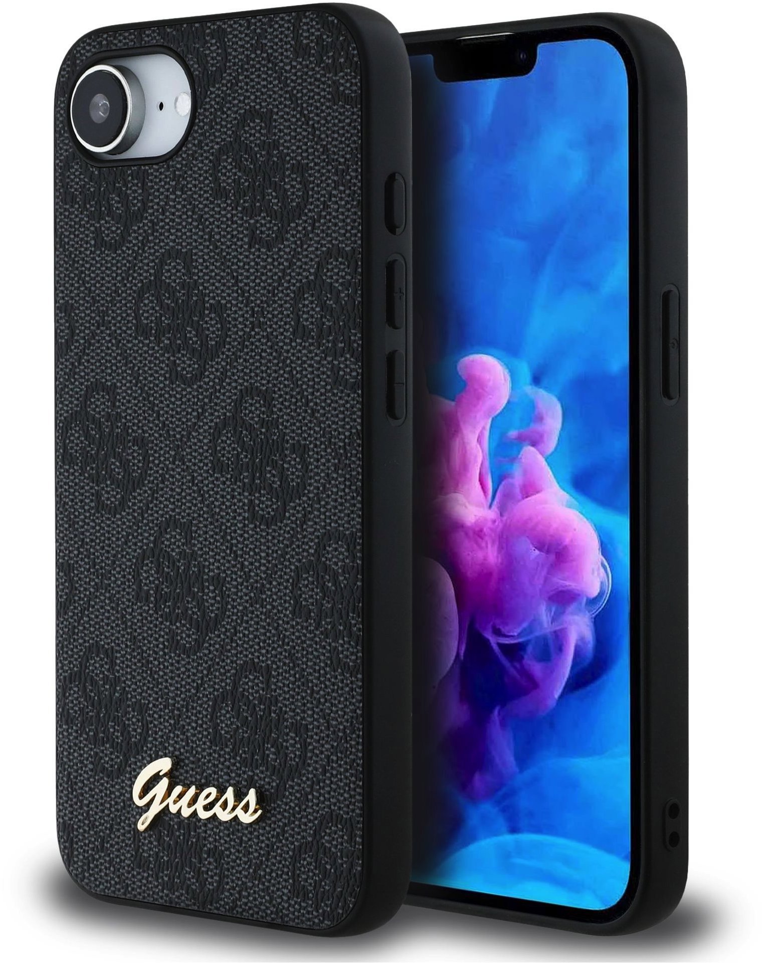 Guess 4G Zadní Kryt pro iPhone 16e Grey