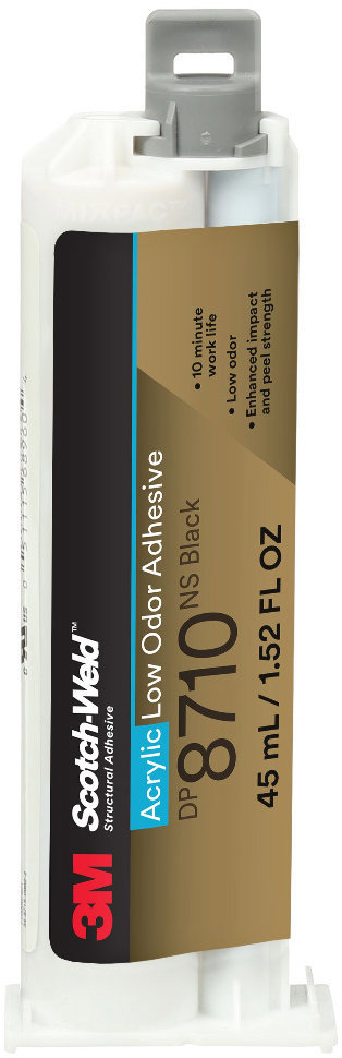 3M Scotch-Weld™ akrylátové lepidlo DP8710, černé, 45 ml (10:1)