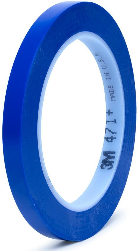 3M vinylová maskovací a airbrushová páska páska 471+, Indigo, 9 mm
