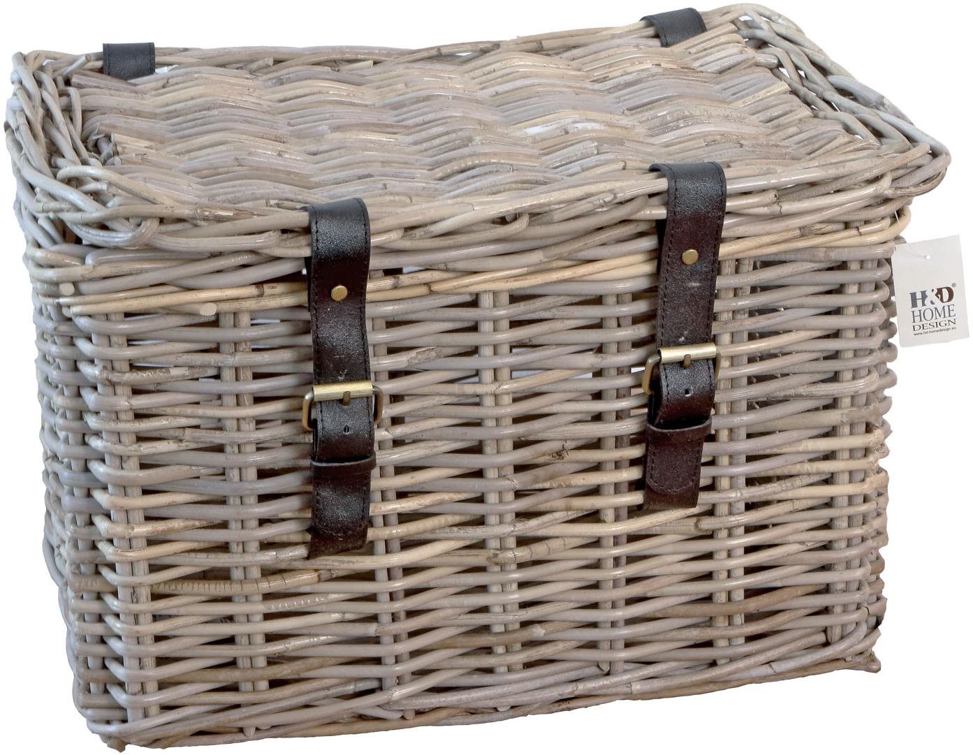 HD Home Design koš truhla ratan 32 x 47 x 33 cm