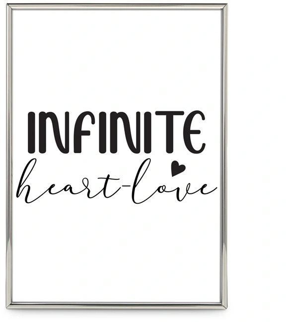 HAMA portrétový rámeček Infinity, 10 × 15 cm, lesklý