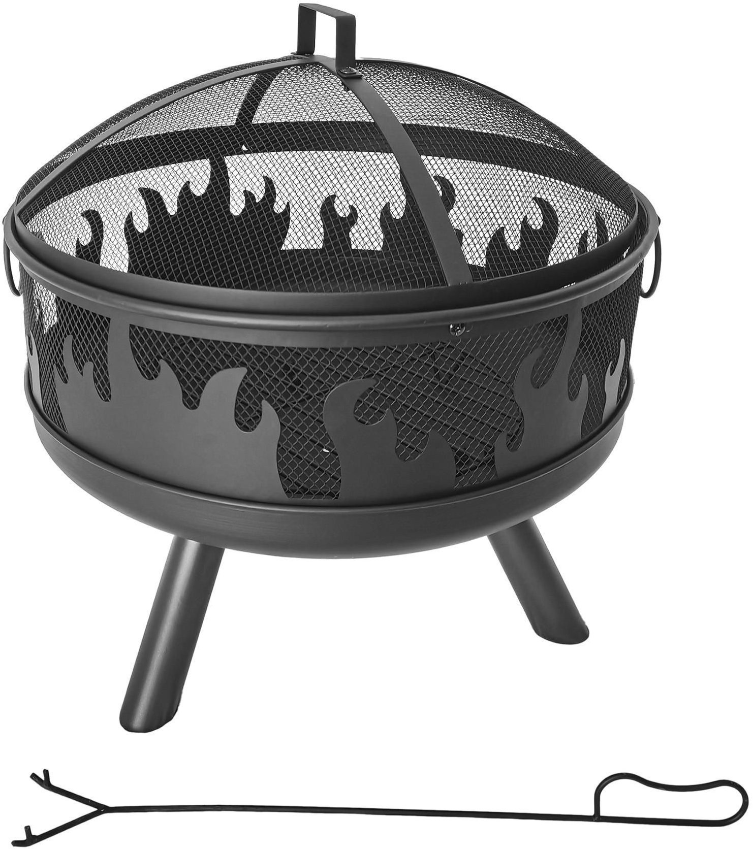 Haushalt International Ohniště přenosné s poklopem 61,5 cm