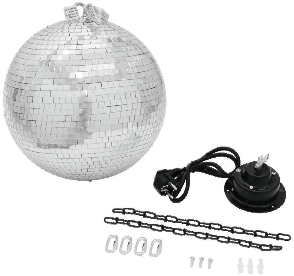 Eurolite Zrcadlová koule 30cm SET, včetně motorku