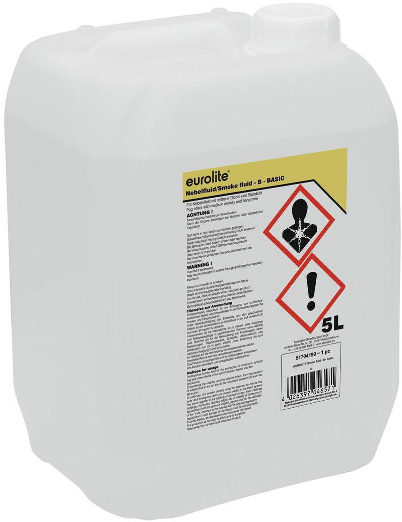 Eurolite náplň do výrobníku mlhy -B- Basic, 5l