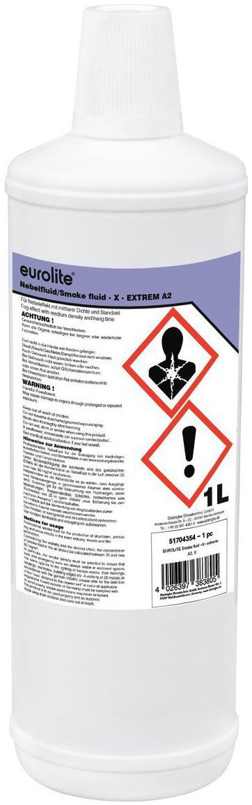 Eurolite náplň do výrobníku mlhy -X- Extreme A2, 1l