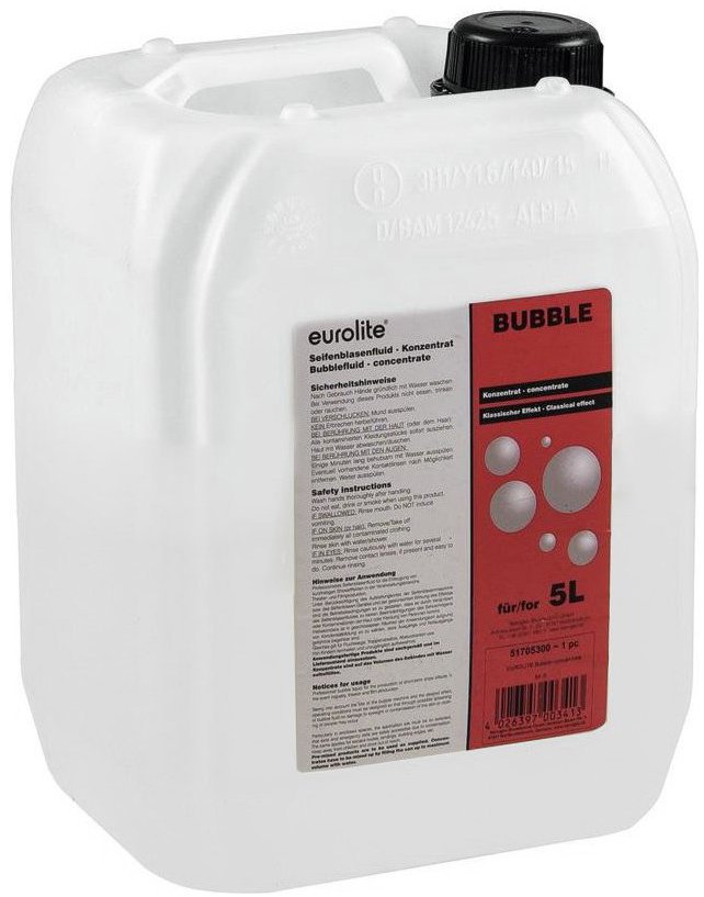 Eurolite "Bubble" náplň do výrobníku bublin (koncentrát), 5l