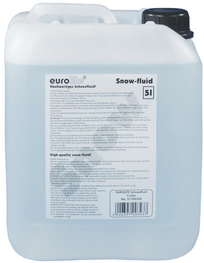 Eurolite náplň do výrobníku sněhu HD, 5l