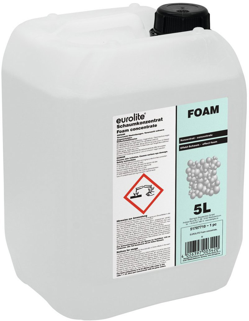 Eurolite pěnový koncentrát, 5 l