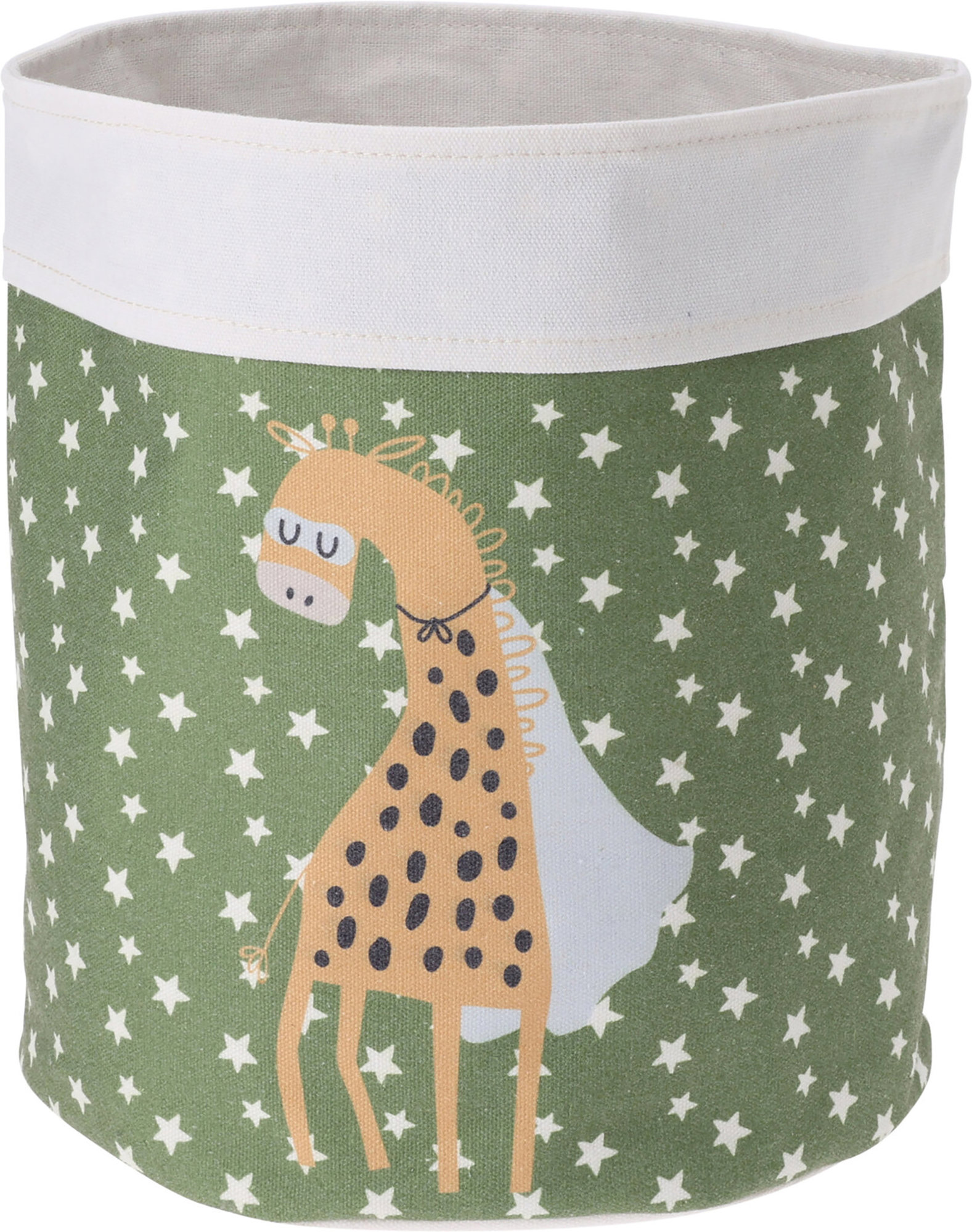 H&L Dětský úložný koš na hračky 24 × 29 cm, žirafa