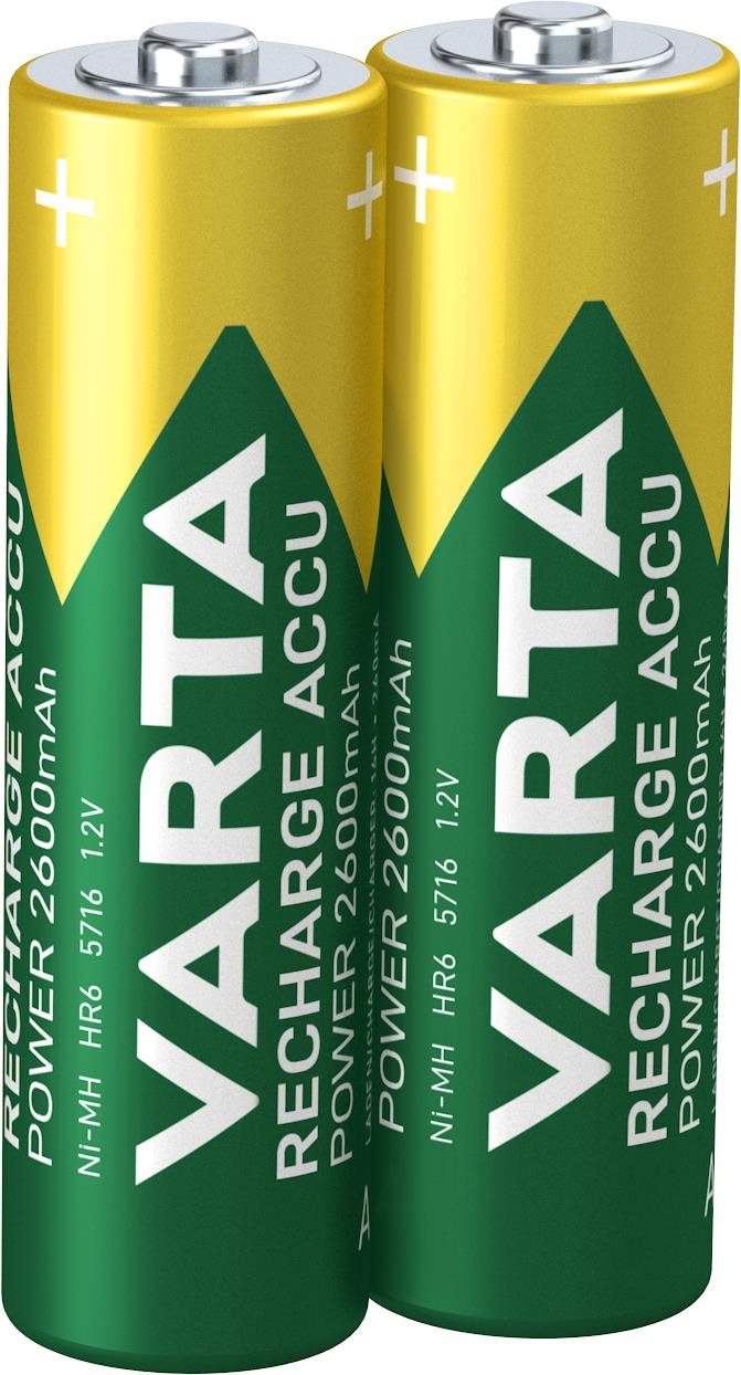 VARTA nabíjecí baterie Recharge Accu Power AA 2600 mAh R2U 2ks