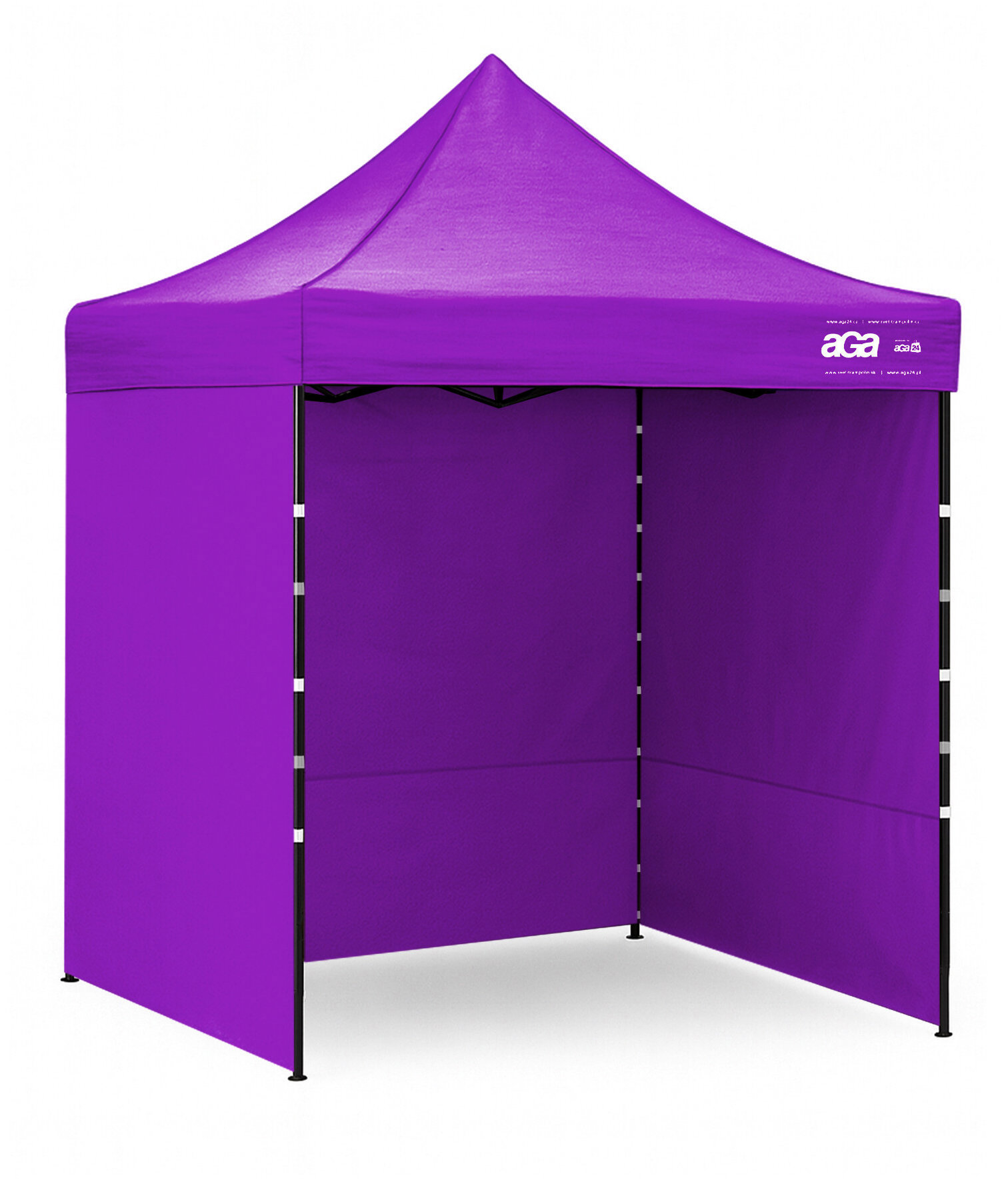 Aga Nůžkový stánek PARTY 2 × 2 m, fialový