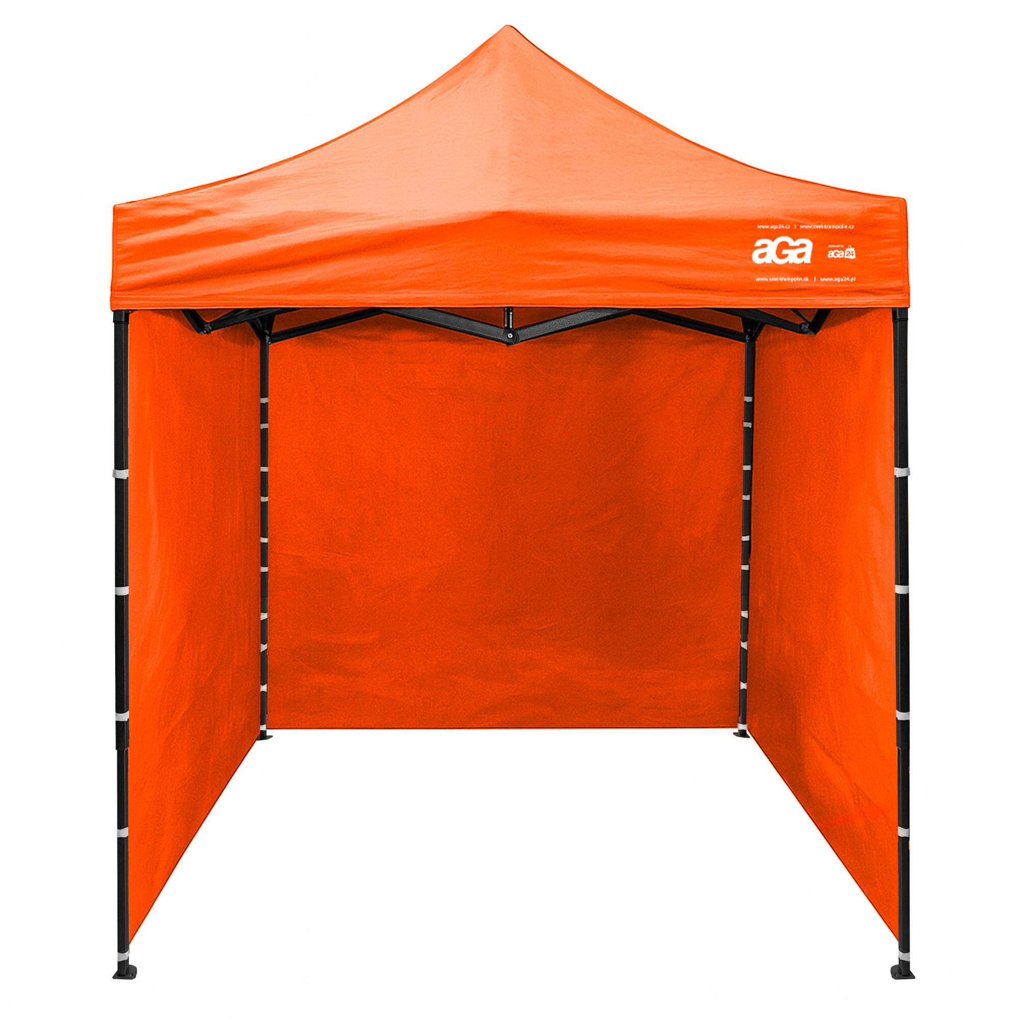Aga Nůžkový stánek PARTY 2 × 2 m, oranžový