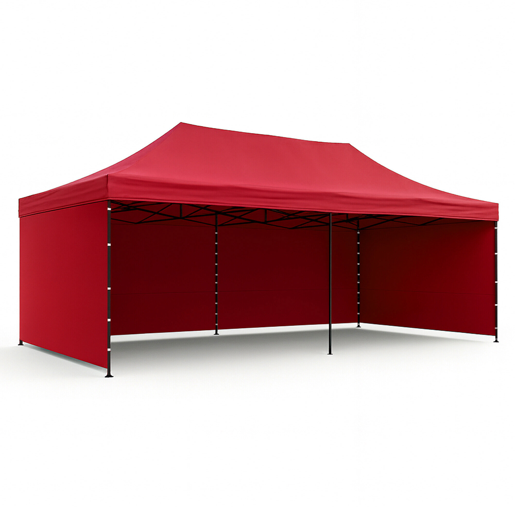 Aga Nůžkový stánek 3 × 6 m, červený