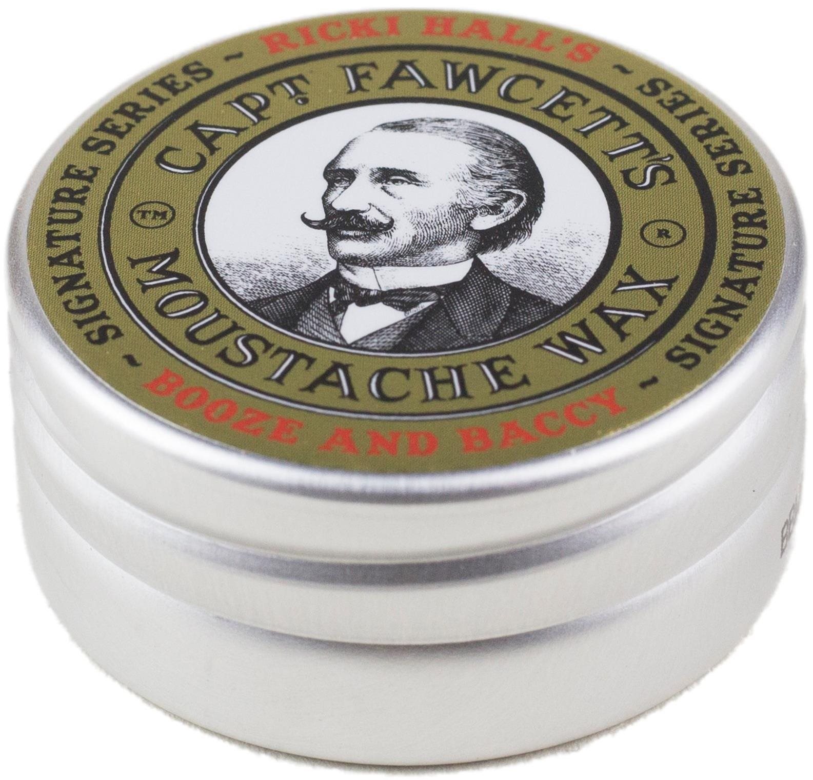 CAPTAIN FAWCETT Vosk na knír Ricki Hall's Booze & Baccy 15 ml