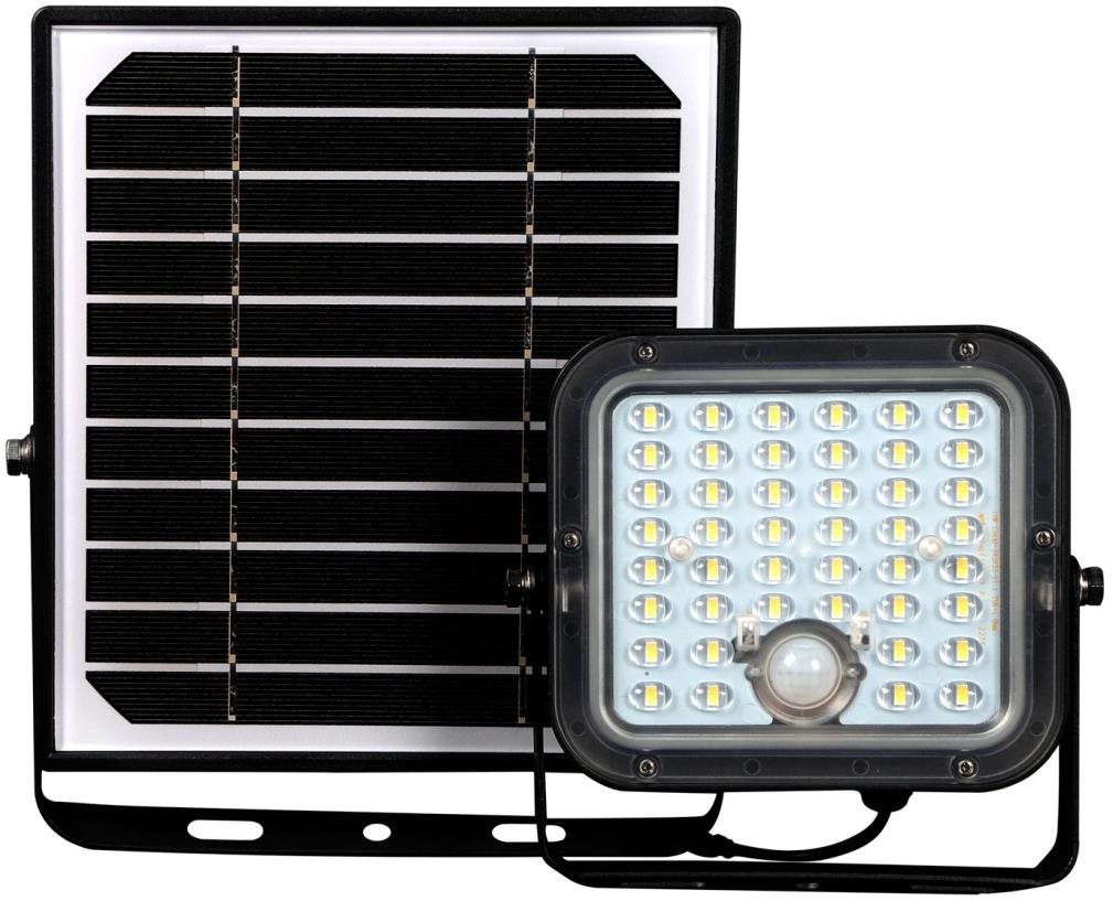 VELAMP LED solární reflektor SL365 1500 lm se senzorem