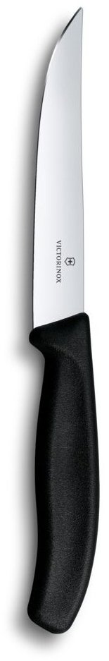 Victorinox Swiss Classic, steak knife, 12 cm, rovný, černý