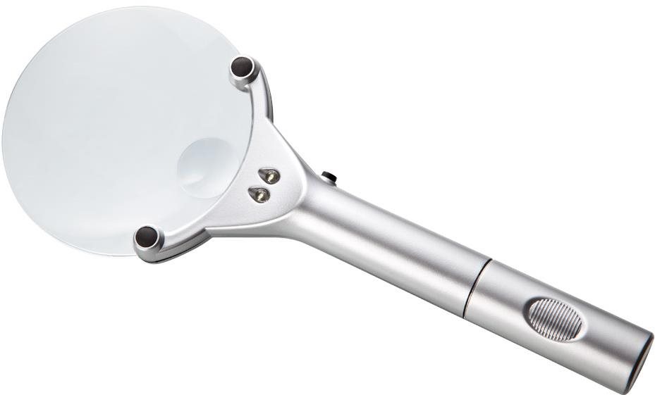 HomeLife Čtecí lupa s LED osvětlením