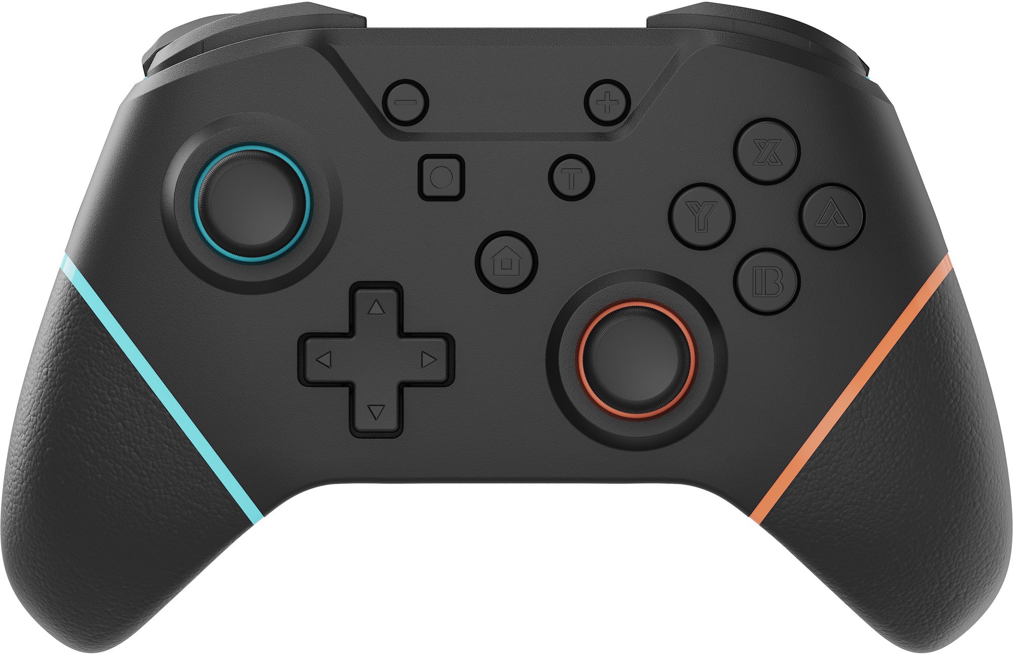 Armor3 NuChamp Wireless Controller for Nintendo Switch 2/OLED/Switch (Blue/Orange)