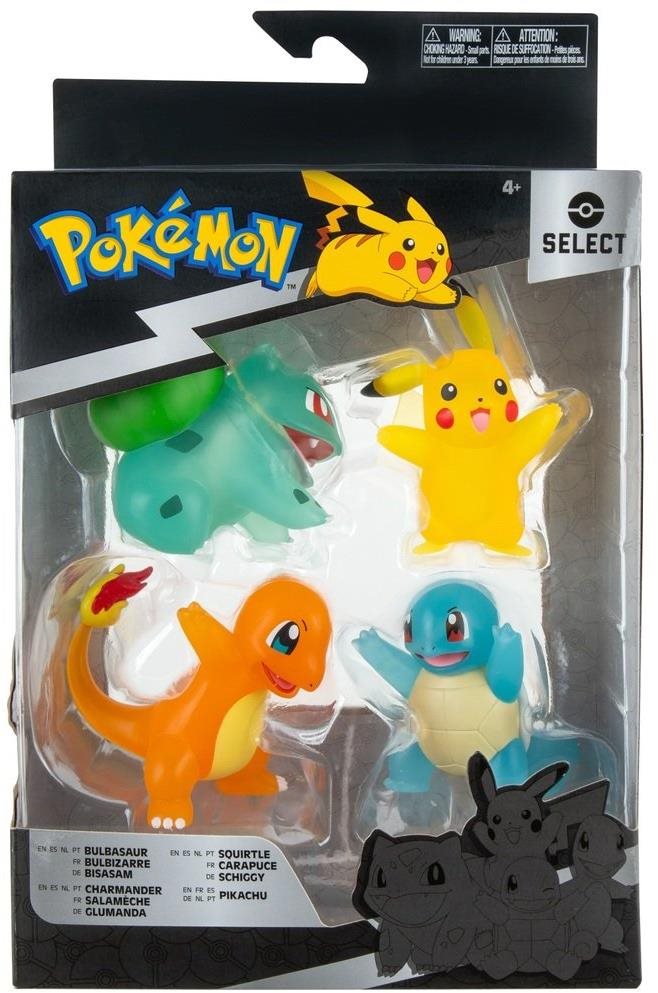 Pokémon Select Translucent 4-pack, limitovaná edice, 20 cm
