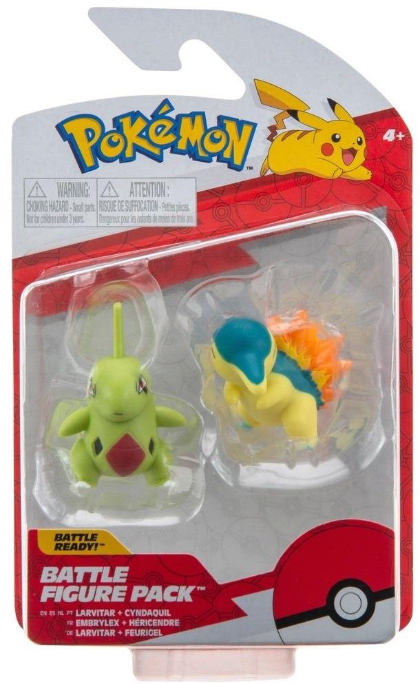 Pokémon Battle pack Larvitar a Cyndaquil, 5 cm
