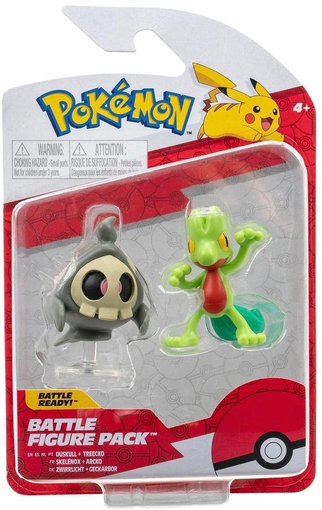 Pokémon figurky Duskull + Treecko