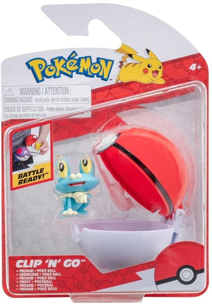 Pokémon Clip 'N' Go Froakie + Poké Ball