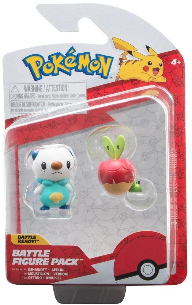 Pokémon Sada bitevní figurky Oshawott + Applin