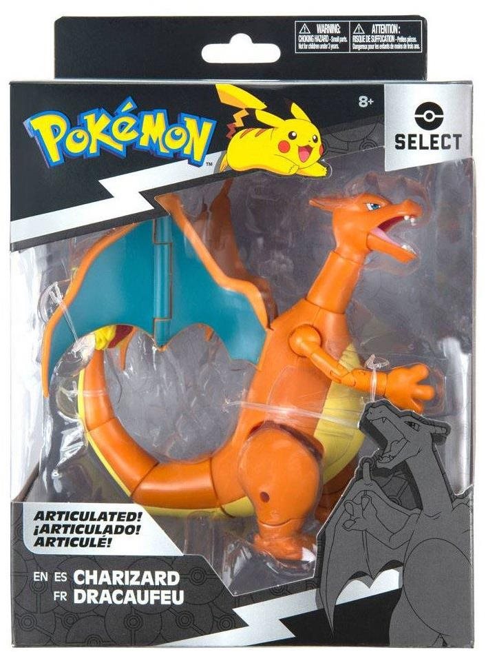 Pokémon Select Akční figurka Charizard, 15 cm