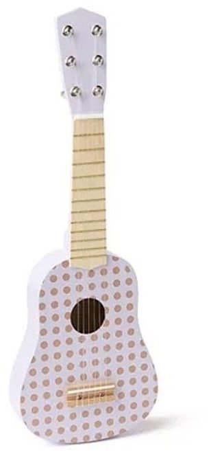 Kid's Concept Dětská kytara, dřevěná, s puntíky