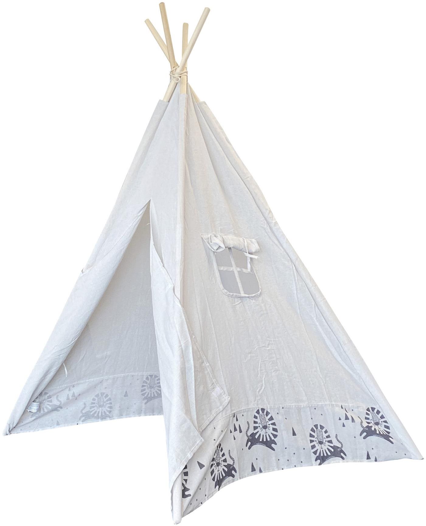 H&L Dětský stan Teepee, lev