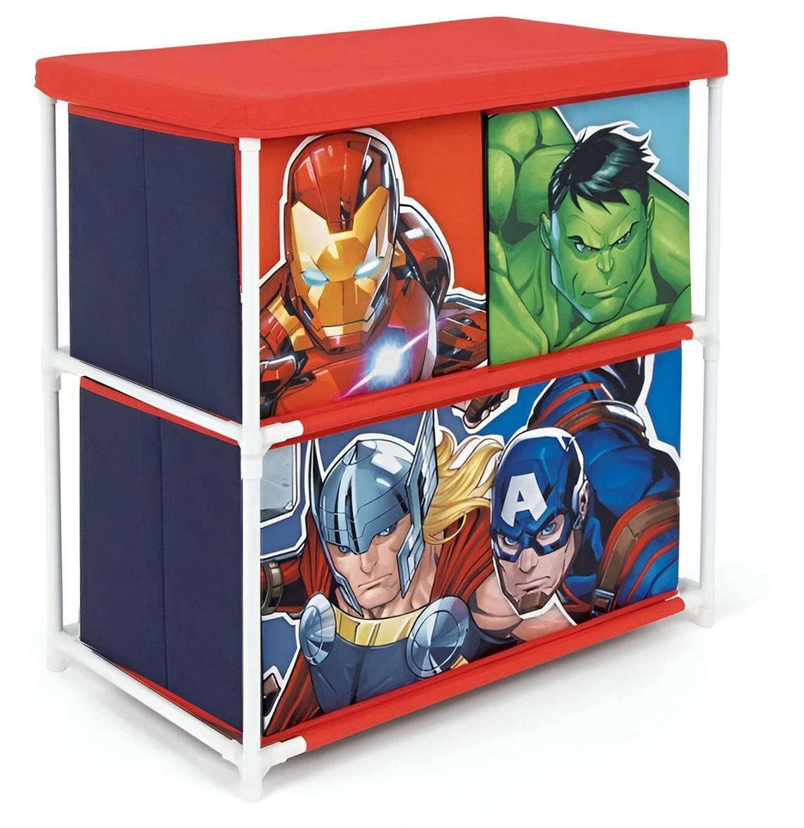 MARVEL Regál na hračky - Avengers