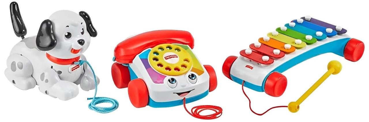 Alum Sada Moje 3 první tahací hračky Fisher-Price