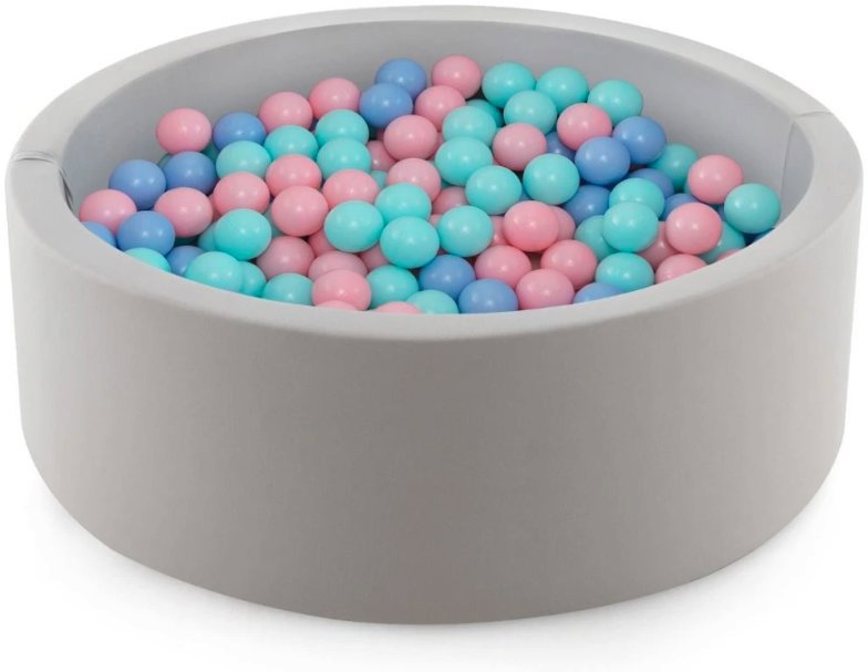 Costway Suchý bazének 90 × 30 cm kulatý s balónky 200 ks