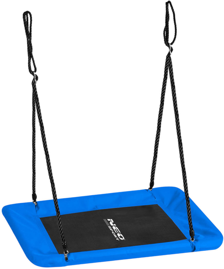 Neo-Sport NS-105 Houpačka hnízdo obdélníková Swingo 110 × 70 cm, modrá
