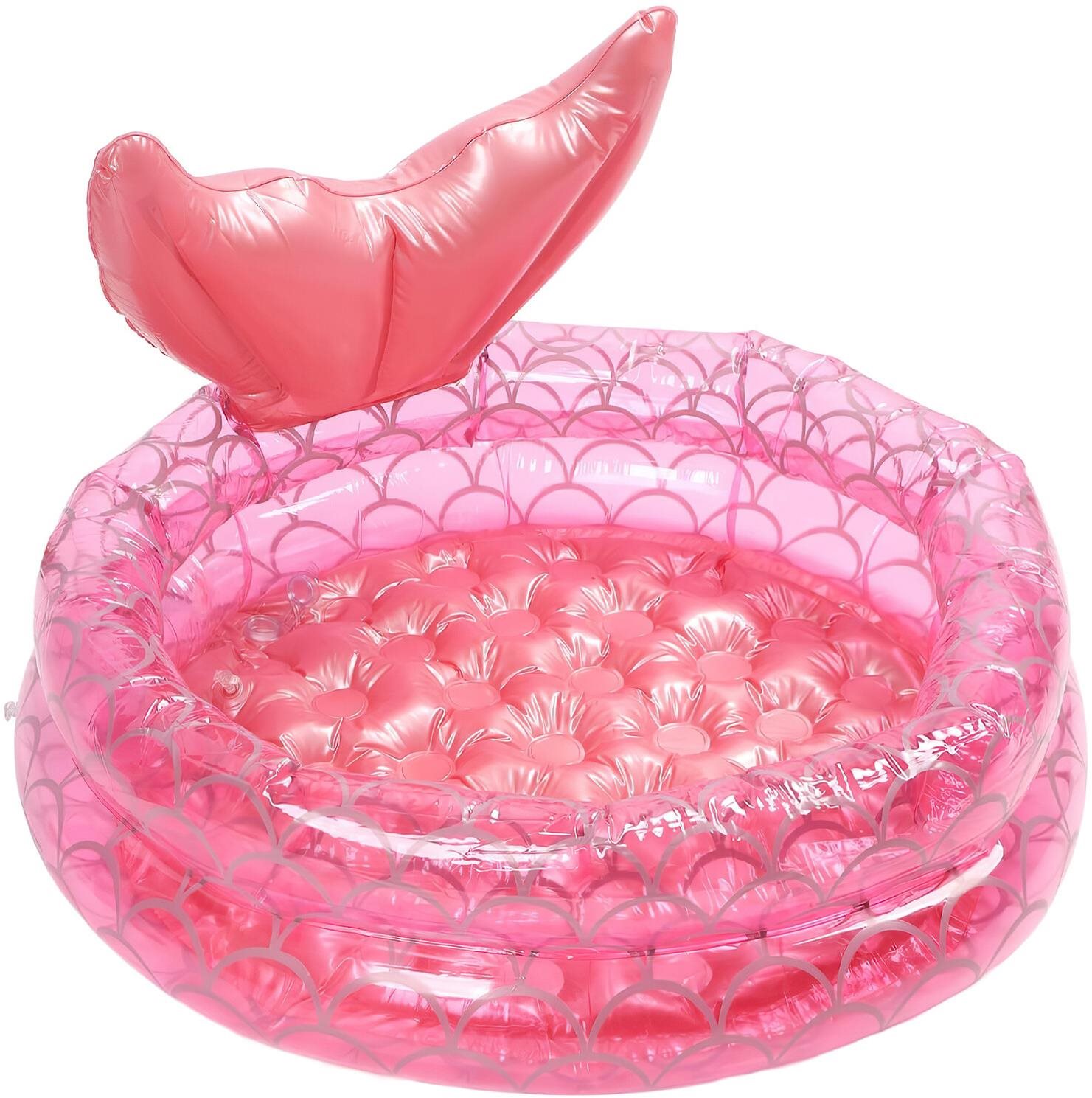 Aga Dětský bazén DS2806 120 × 42 cm, s motivem mořské panny