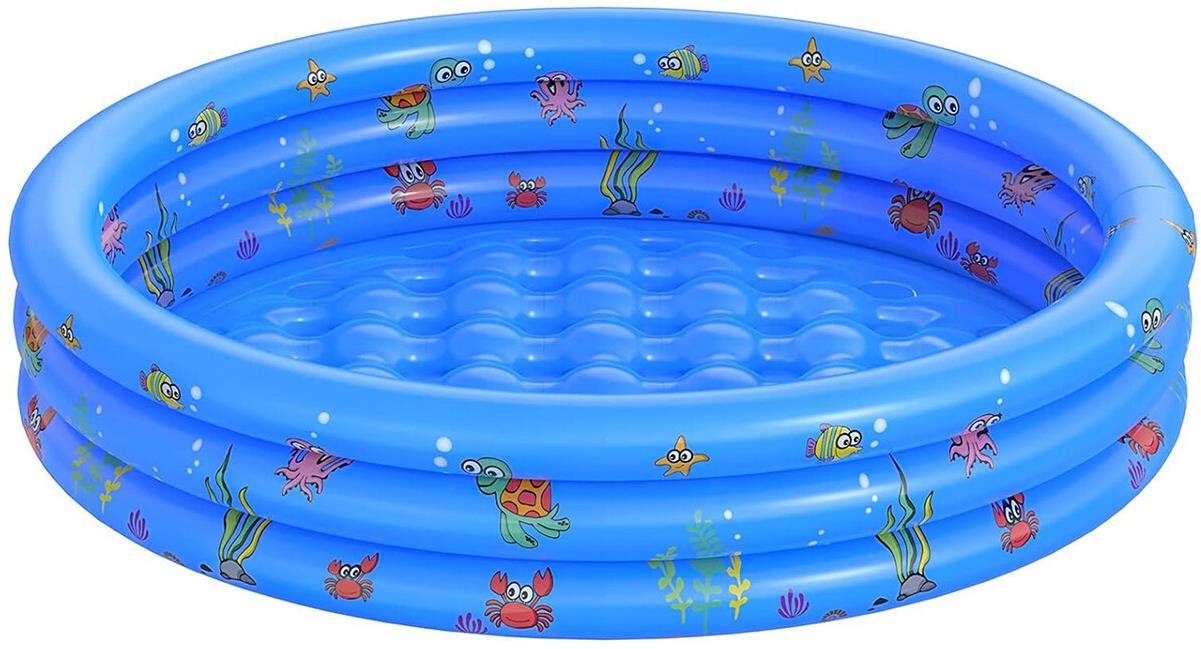 Aga Dětský bazén DS2801-BL 80 × 35 cm, modrý