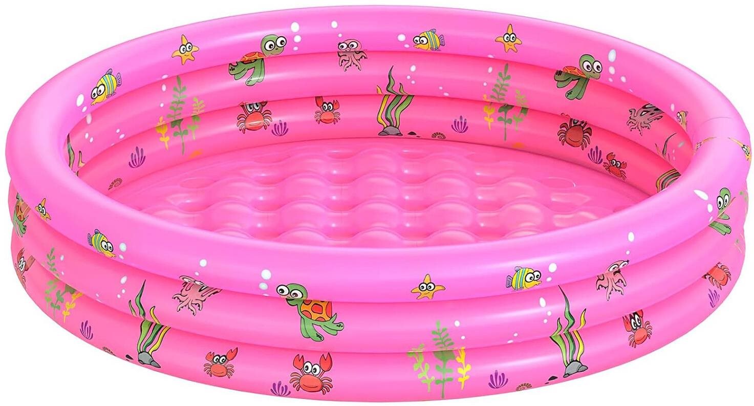 Aga Dětský bazén DS2803-PI 130 × 42 cm, růžový