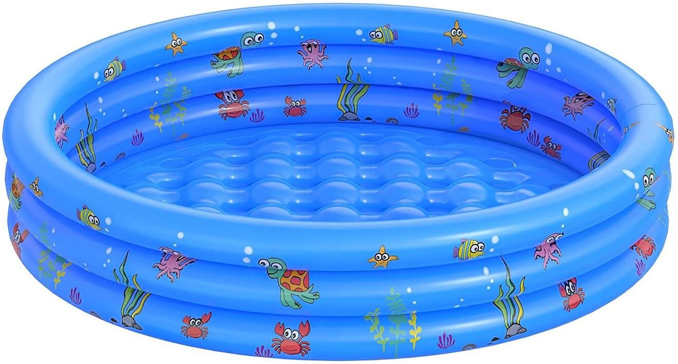 Aga Dětský bazén DS2802-BL 100 × 42 cm, modrý